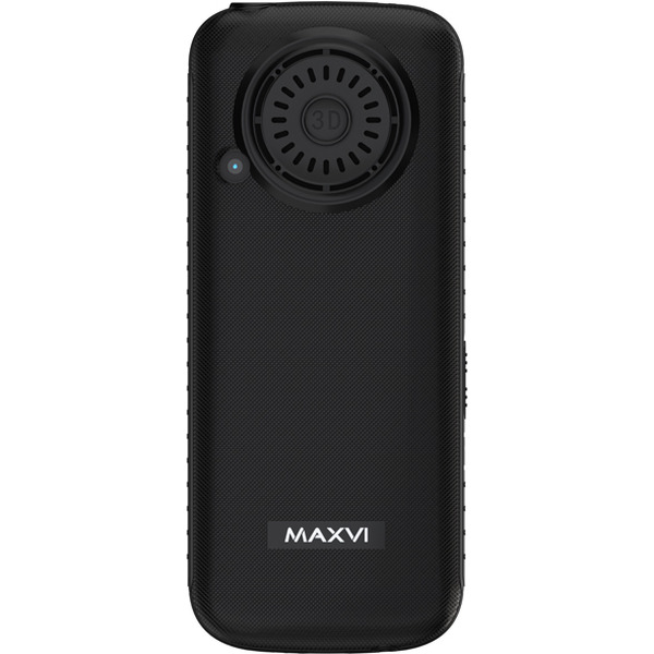 Мобильный телефон Maxvi B21ds up +ЗУ WC-112 (черный)