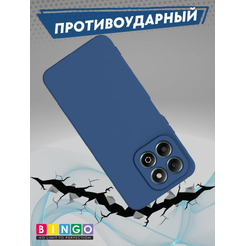 Бампер Bingo Liquid TPU для HONOR X7c Синий