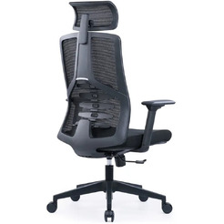 Кресло компьютерное SitZone CH-359A (сетка/ткань, черный)