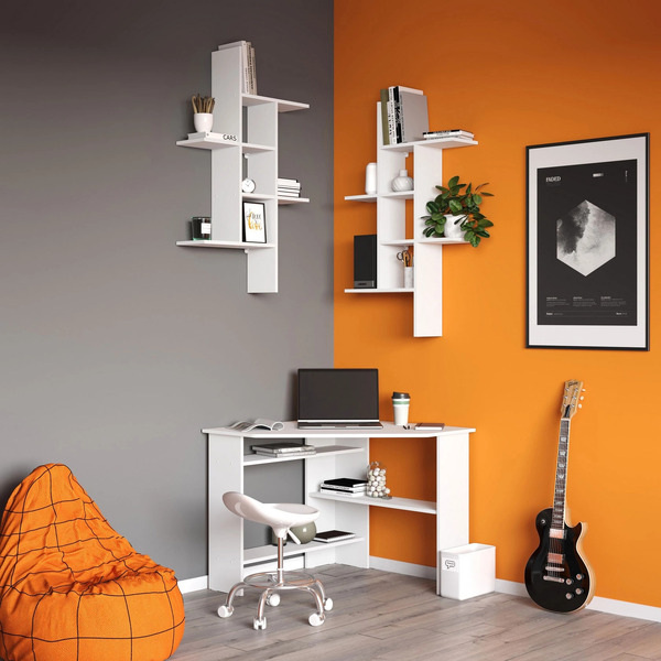 Стол для компьютера Сокол КСТ-02 (белый)