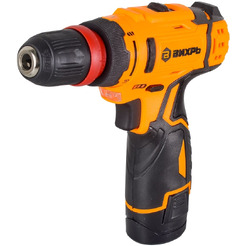 Дрель-шуруповерт Вихрь ДА-12Л-2КC (72/14/33) с 2-мя АКБ, кейс