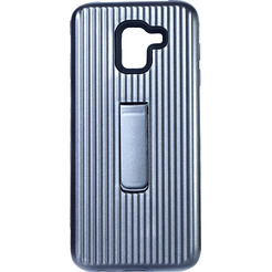 Чехол-накладка Bingo STRIPS TPU для SAMSUNG Galaxy J6 2018 (черный)