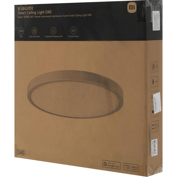 Умный светильник Xiaomi Smart Ceiling Light D40 BHR9933GL