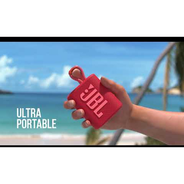 Беспроводная колонка JBL Go 3 (красный)