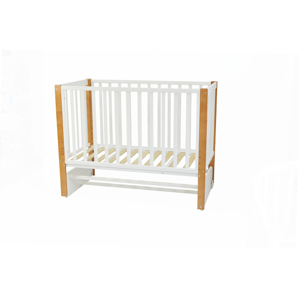 Детская кроватка СКВ СКВ-3 3194001-6 (белый+бук)