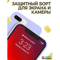 Бампер Bingo Liquid TPU для APPLE iPhone 7/8 Plus Фиолетовый