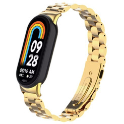 Ремешок Bingo Stainless для XIAOMI Mi Band 8 Золотистый