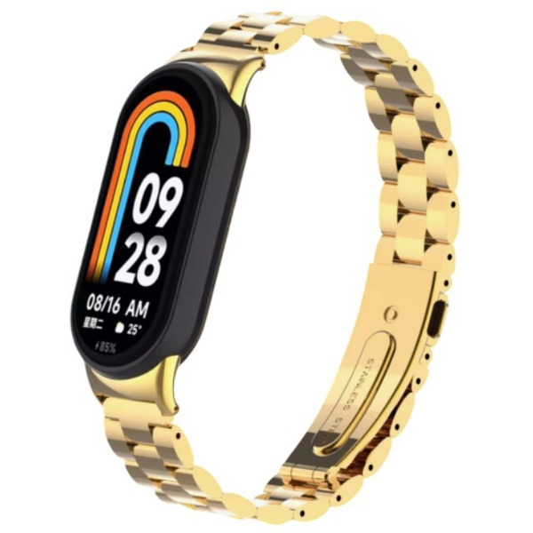 Ремешок Bingo Stainless для XIAOMI Mi Band 8 Золотистый