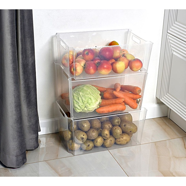 Ящик для хранения Violet Модуль без крышки 6618006 (18л, белый)