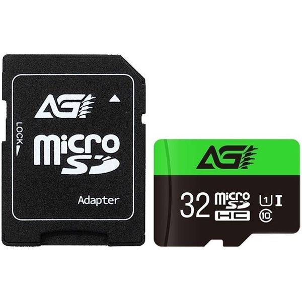 Карта памяти AGI TF138 microSDHC AGI032GU1TF138 32GB (с адаптером)
