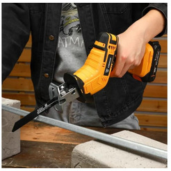 Сабельная пила Deko DKRS20-Li 063-4311 (с 2-мя АКБ, кейс)