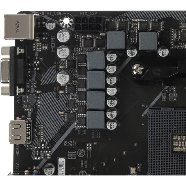 Материнская плата Gigabyte A520M K V2 (rev. 1.1)