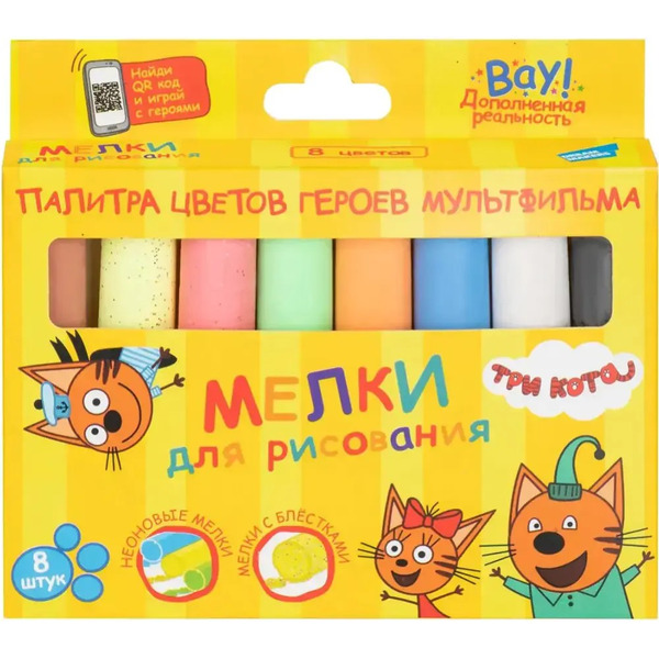 Мелки для рисования DREAM MAKERS MLB08TK