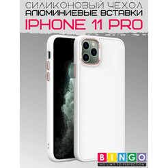 Бампер BINGO Metal iPhone 11 Pro Белый