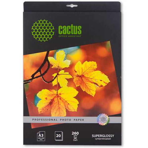 Фотобумага Cactus Prof CS-HGA326020