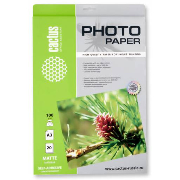 Фотобумага Cactus CS-MSA310020