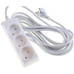Удлинитель TDM У3, 3 гнезда, 5 м.