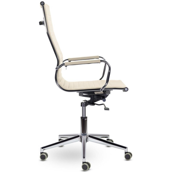 Кресло Brabix Premium Intense EX-531 (экокожа/хром бежевый)