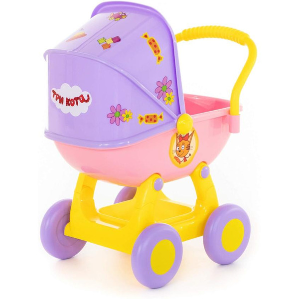 Коляска для кукол Полесье Три кота №1 71439