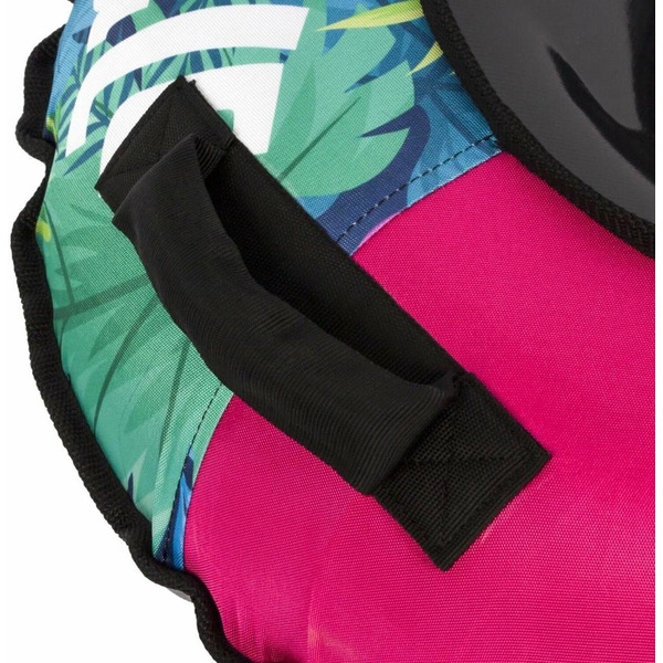 Тюбинг Snowstorm BZ-90 Jungle / W112909 (90см, розовый/зеленый)