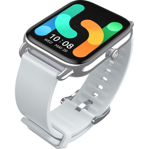 Умные часы Haylou RS4 Plus LS11 Silicon strap (серебристый)