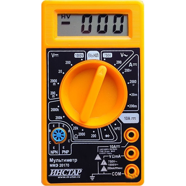 Мультиметр Инстар ММЭ 20170