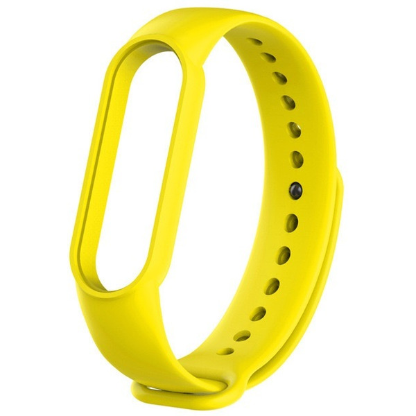 Ремешок Bingo Silicone для XIAOMI Mi Band 5/6/7 Желтый