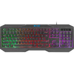 Клавиатура + мышь с ковриком + наушники Fury Thunderstreak 3.0