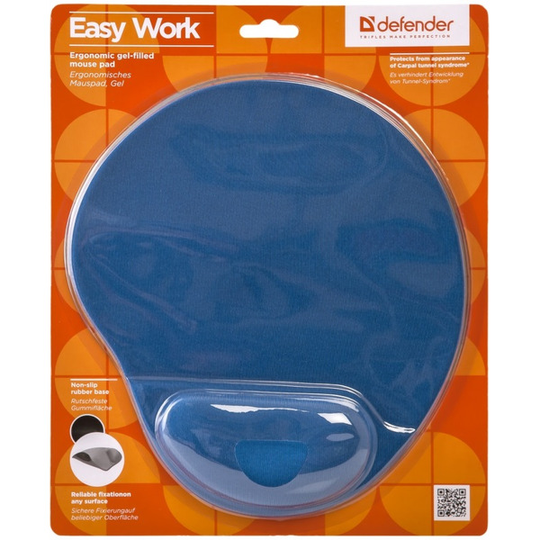 Коврик для мыши Defender Easy Work синий