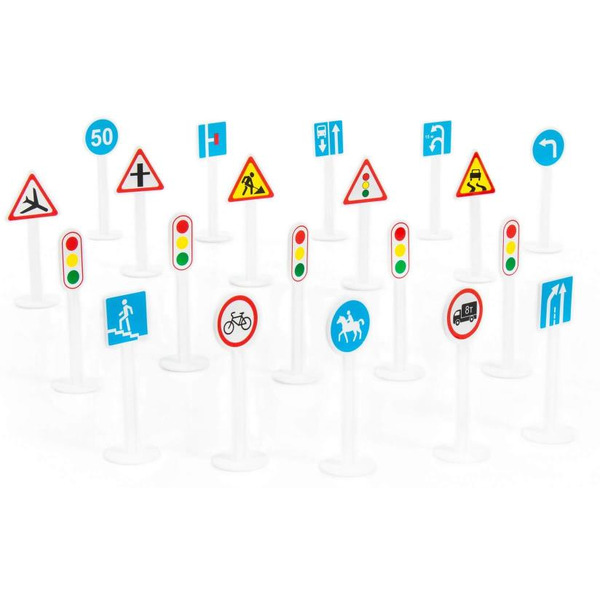 Набор дорожных знаков Полесье №2 (20 элементов) 64202