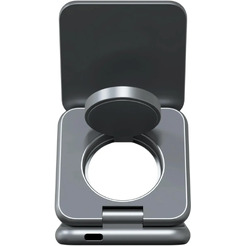 Беспроводное зарядное Magssory Fold Pro 3 в 1 WCH063 (темно-серый)