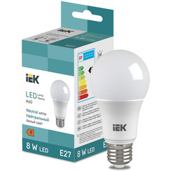 Лампочка IEK LED Bulb A60 710lm 4000K E27