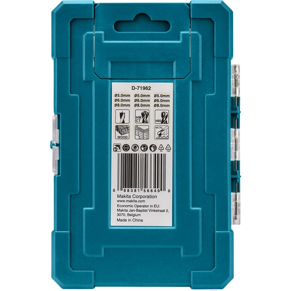 Набор сверл MAKITA D-71962