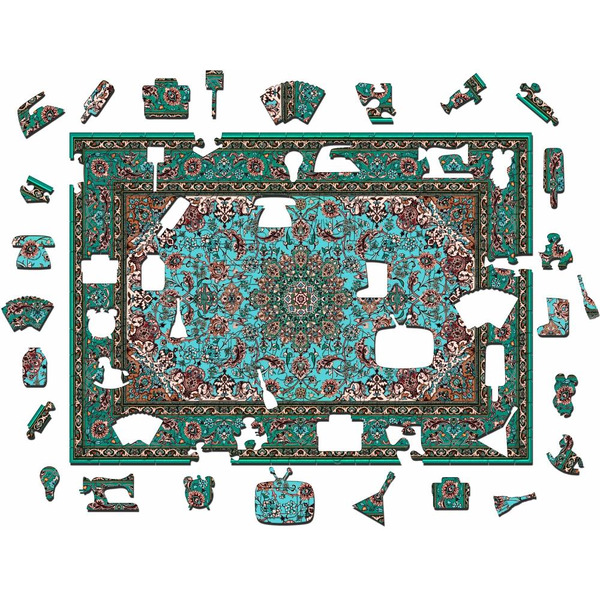 Головоломка деревянная EWA Eco-Wood-Art Дедушкин ковер