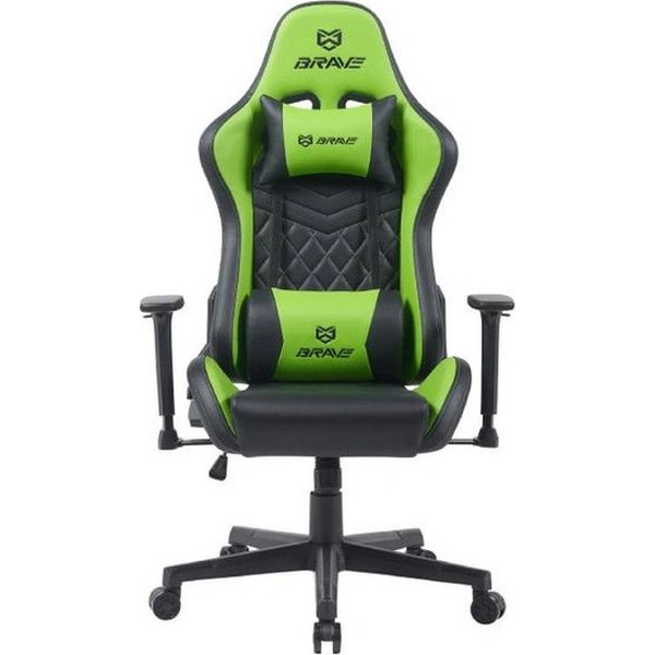 Кресло игровое Brave Nuke AF-17-3 (Black/Green)