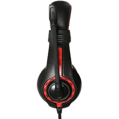 Наушники Oklick HS-L200 (черный/красный)