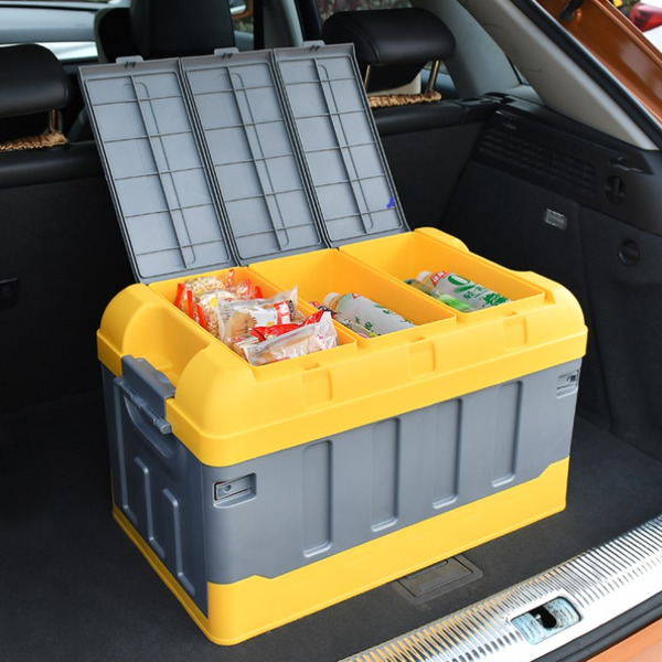 Складной автомобильный органайзер Happy Home HH-009 (жёлтый) 40л.