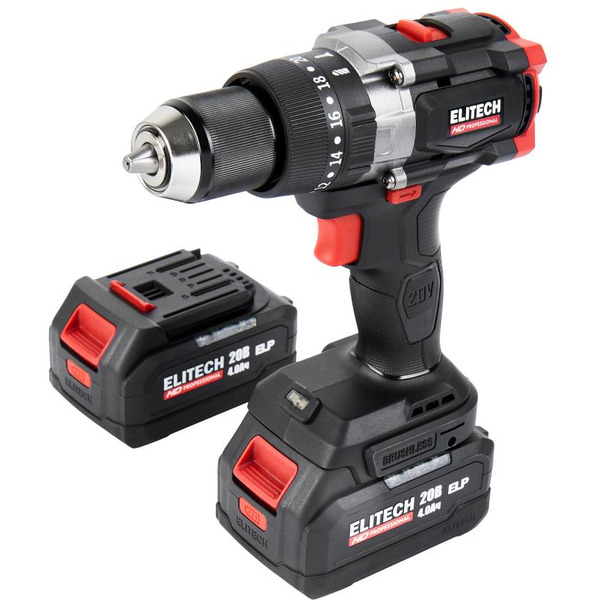 Ударная дрель-шуруповерт ELITECH CD 20BL2 E2201.042.02 (205728)