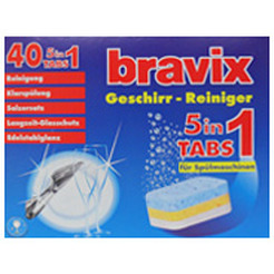Таблетки для пмм DRECO Bravix 5 в 1 (40 шт х 20 гр.)