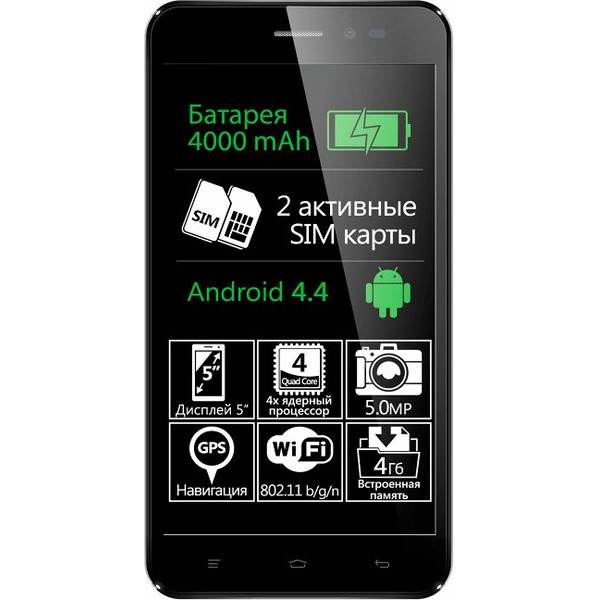 Смартфон EXPLAY Pulsar черный