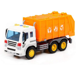 Автомобиль коммунальный инерционный Полесье Сити 86426 (оранжевый)