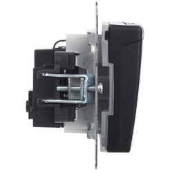 Розетка IEK Brite РСбш10-3-44-БрЧ