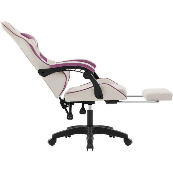 Кресло компьютерное Defender Serenity (белый/фиолетовый)