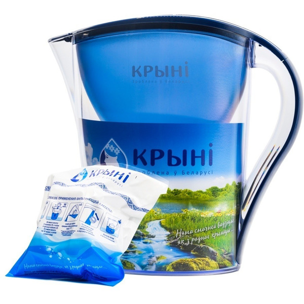 Кувшин КРЫНI Вадавiта (синий)