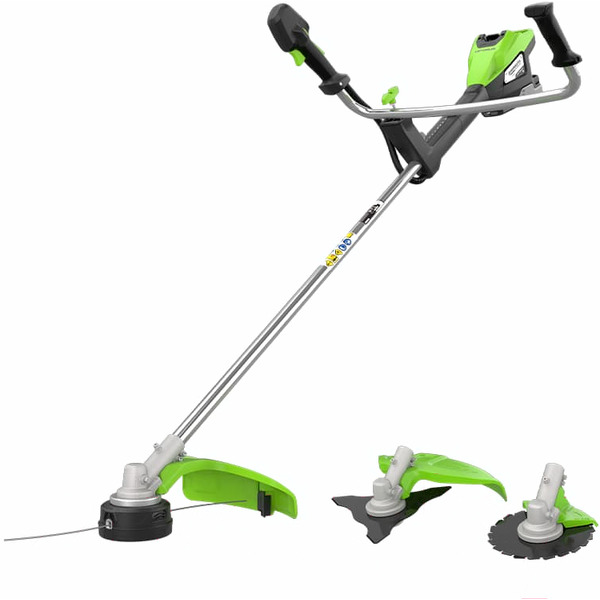 Триммер Greenworks TB201H 2112407 (без АКБ и ЗУ)