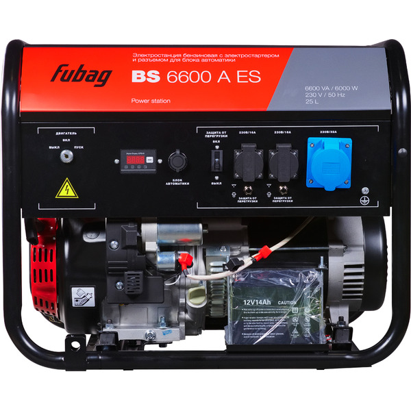 Генератор Fubag BS 6600 A ES 646281