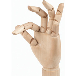 Модель художественная BRAUBERG ART 191297 (высота 30 см., тип-мужская правая рука, материал дерево )