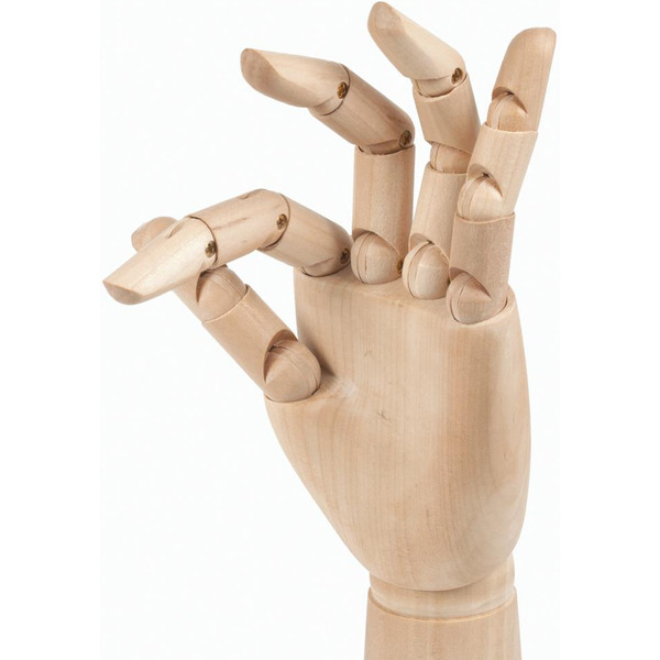 Модель художественная BRAUBERG ART 191297 (высота 30 см., тип-мужская правая рука, материал дерево )