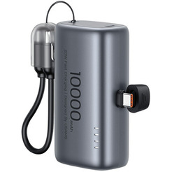 Внешний аккумулятор USAMS CD252 PB82 Mini 10000mAh (серый)