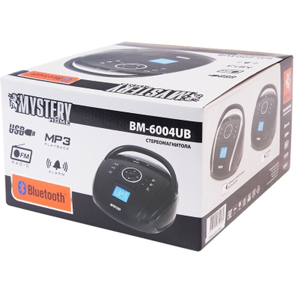 Магнитола Mystery BM-6004UB (черный)